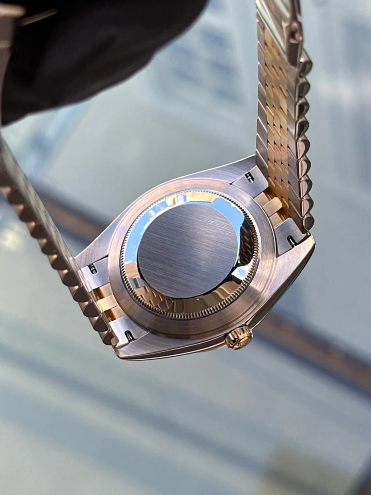 Rolex Datejust 41 Black Dial Diamonds Full Set